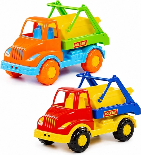 Dětské komunální auto Polesie Leon s kontejnerem - 1 kus