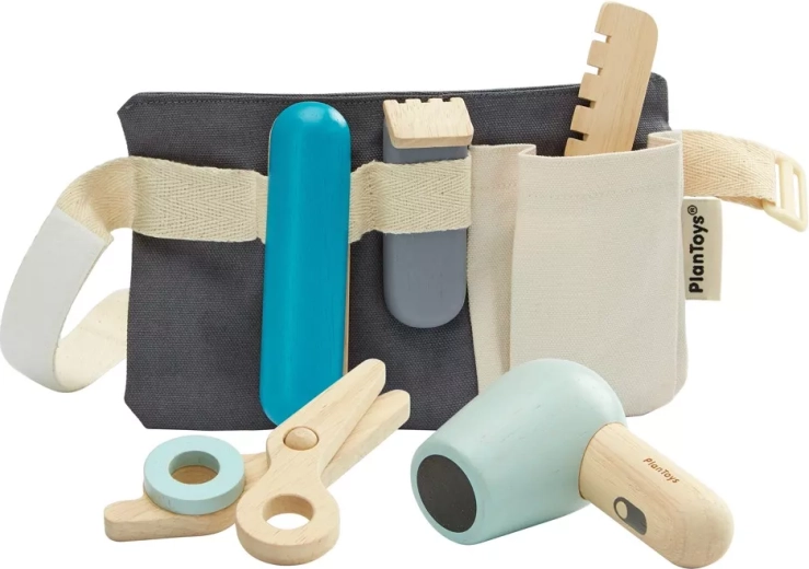PlanToys kadeřnický set s opaskem