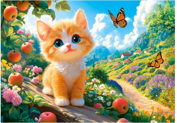 Castorland puzzle Kočičí procházka 500 dílků