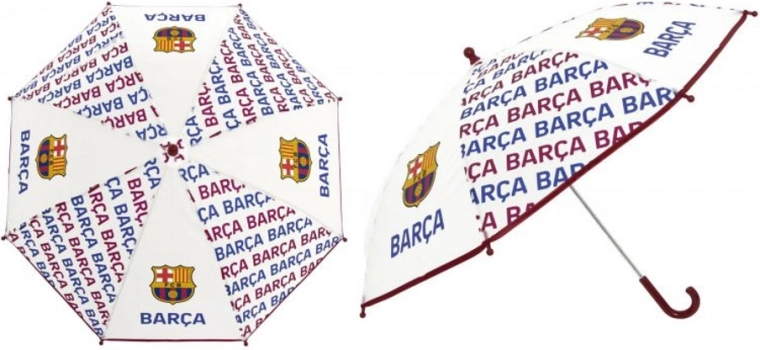 Průhledný deštník FC Barcelona