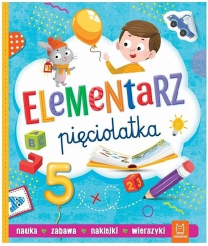 Elementář pro pětileté: učení, zábava a samolepky