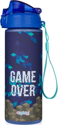 Láhev na pití Oxy Click 600 ml Game Over