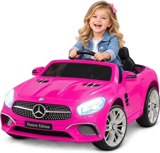 Jamara elektrické dětské autíčko Mercedes-Benz SL 400 růžové 12 V