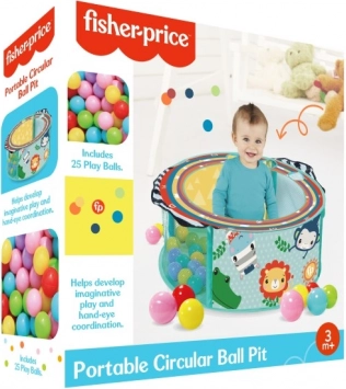 Fisher-Price Kulatá ohrádka s míčky