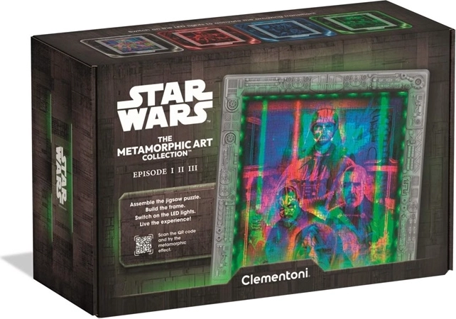 Clementoni Metamorphic puzzle Star Wars 520 dílků - 1 kus