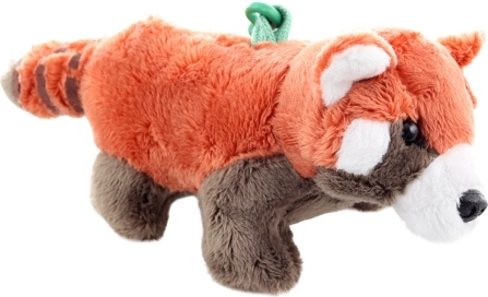 Plyšová panda červená klíčenka 16 cm