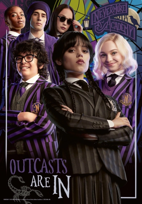 Puzzle 300 dílků WEDNESDAY