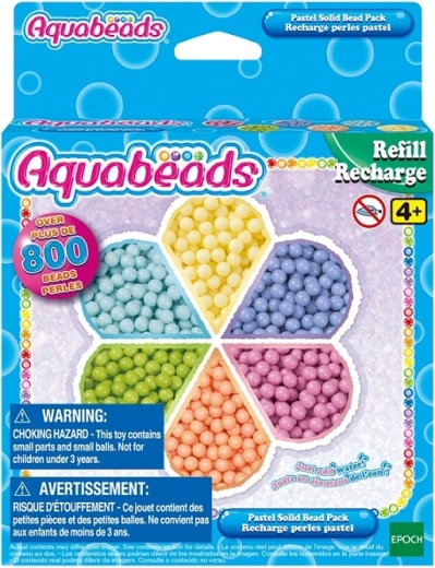 Aquabeads doplňovací sada pastelových korálků