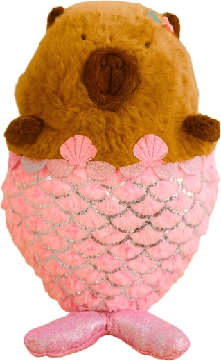 Třpytivý růžový ocásek s motivem šupin