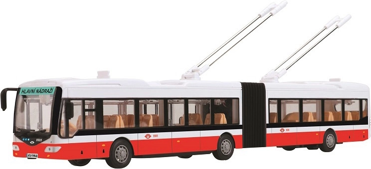 Trolejbus Sparkys s realistickými efekty