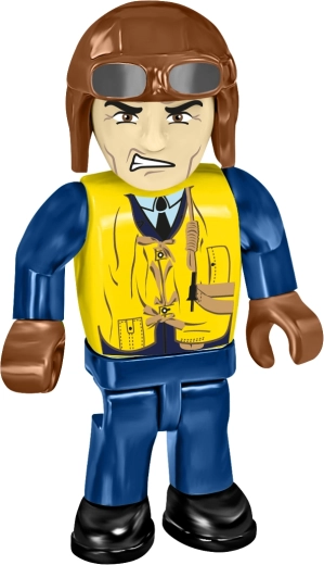 2 figurky pilotů Královského námořnictva