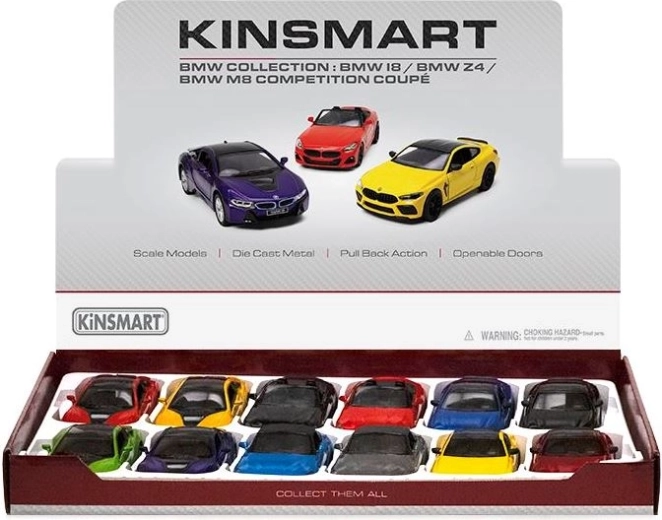 Kovový model auta BMW – kolekce (více druhů)