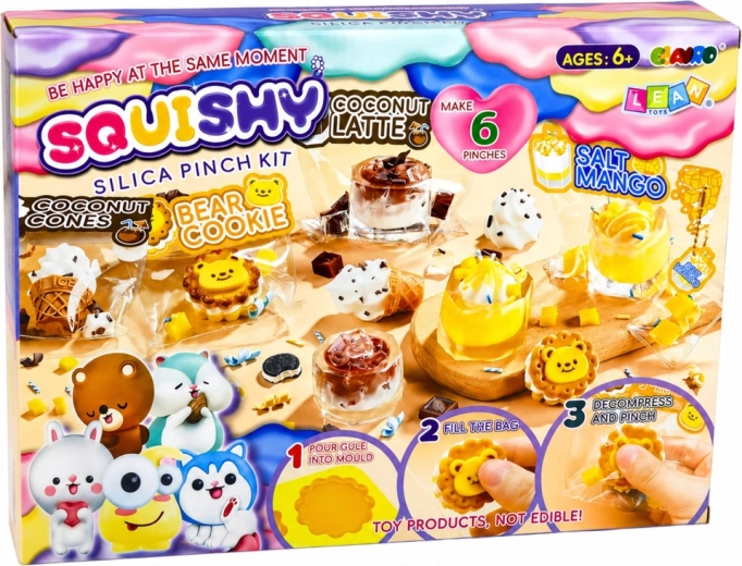 Až 6 squishy dezertů a nápojů