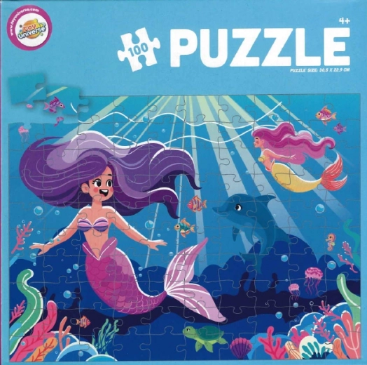 Puzzle Mořské víly 100 dílků