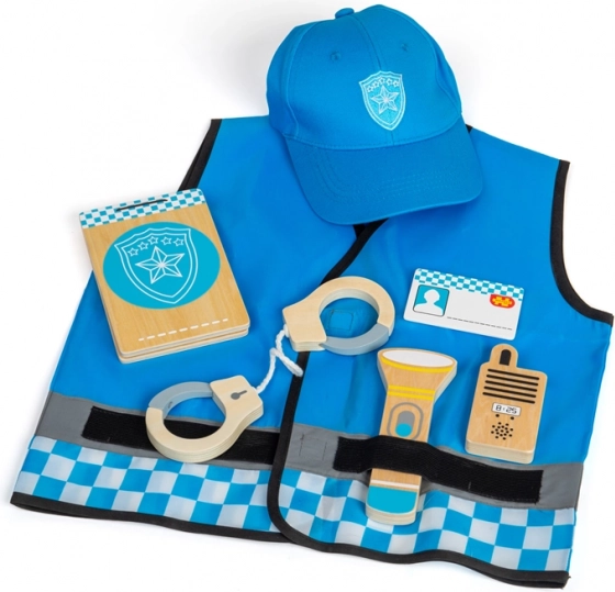 Dětský kostým policista BIGJIGS TOYS