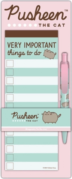 Poznámkový set PUSHEEN s magnetem a propiskou