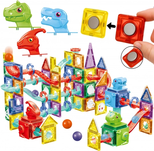 170 dílů pro velké 3D stavby i kuličkovou dráhu