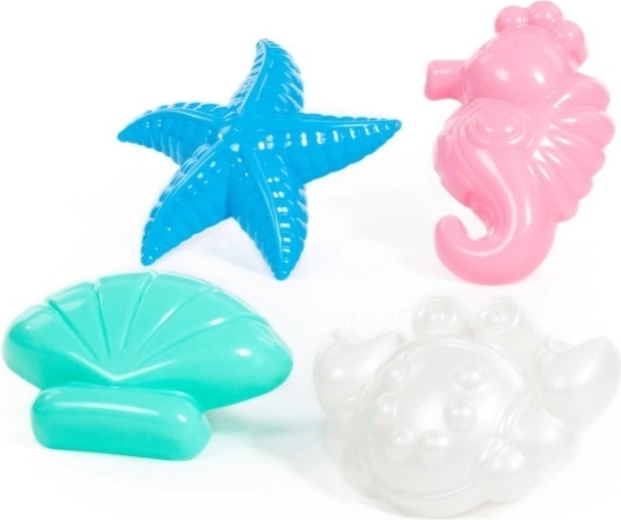 Jasné barvy pro snadné hledání v písku