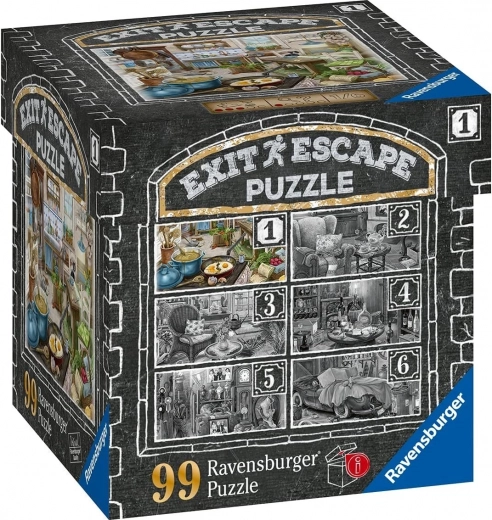 Úniková hra puzzle Strašidelné sídlo - V kuchyni
