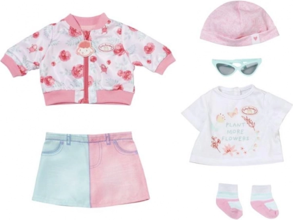 Baby Annabell jarní souprava deluxe pro panenku 43 cm