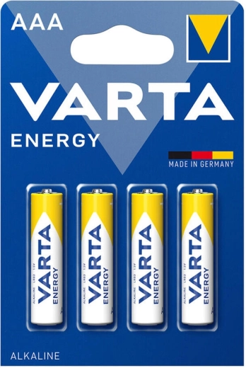 Alkalické baterie AAA LR03 VARTA Energy 4 ks