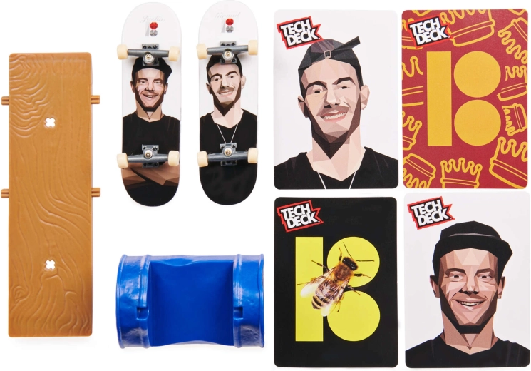 Dvě připravené fingerboardy pro okamžitou jízdu