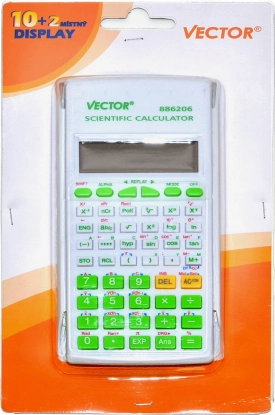 Vědecká kalkulačka zeleno‑fialová