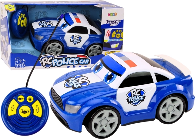 kreslené rc policejní autíčko se světly a zvuky