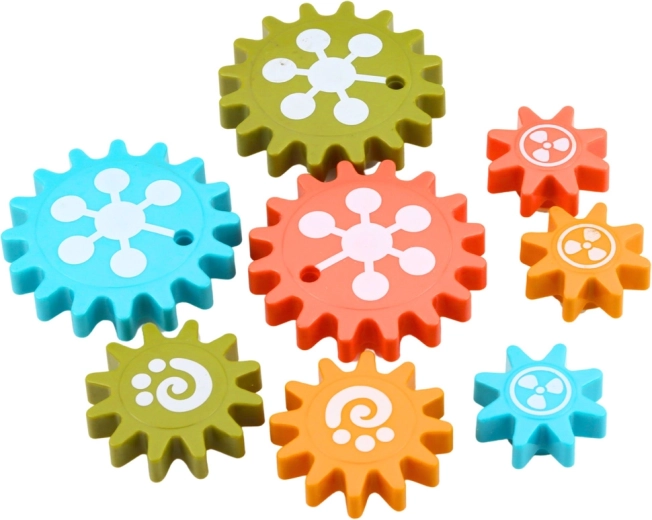 Barevné díly, které se snadno skládají