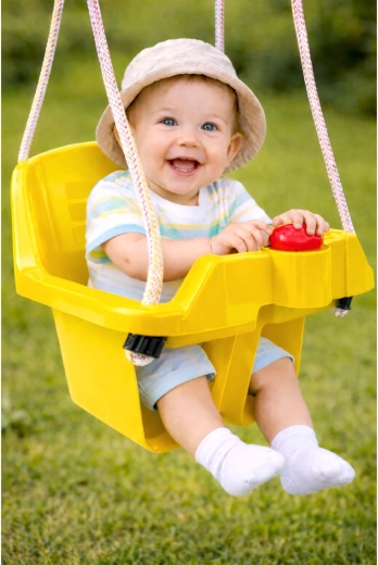 Zábavný klakson pro radost z houpání