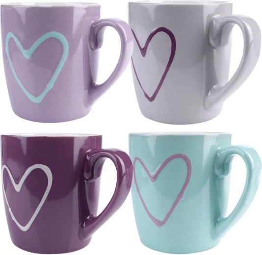 Jemný dekor srdce pro každé servírování