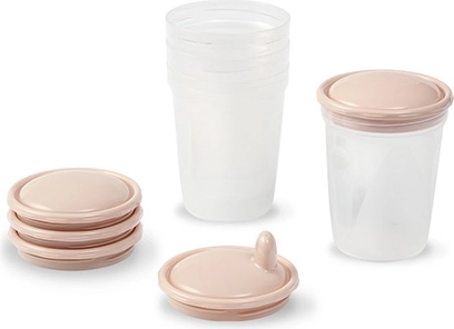 Praktické porce 200 ml a stohovatelný design