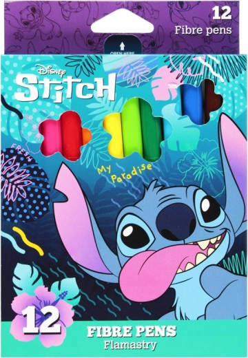 Barevné fixy Lilo a Stitch - 12 ks