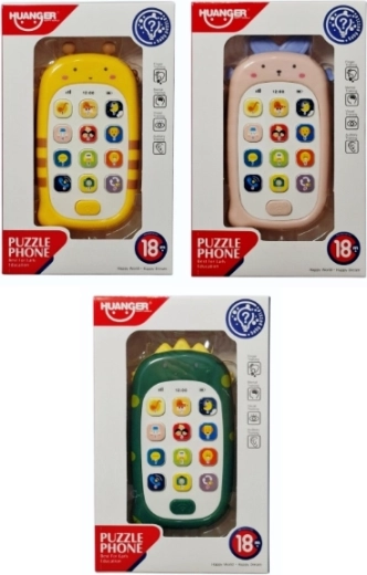 Dětský hrací telefon pro batolata - 1 kus