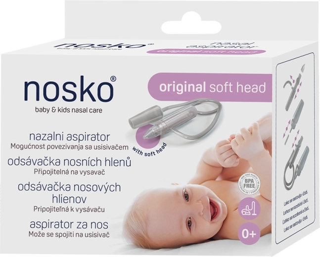Nosko odsávačka nosních hlenů soft head
