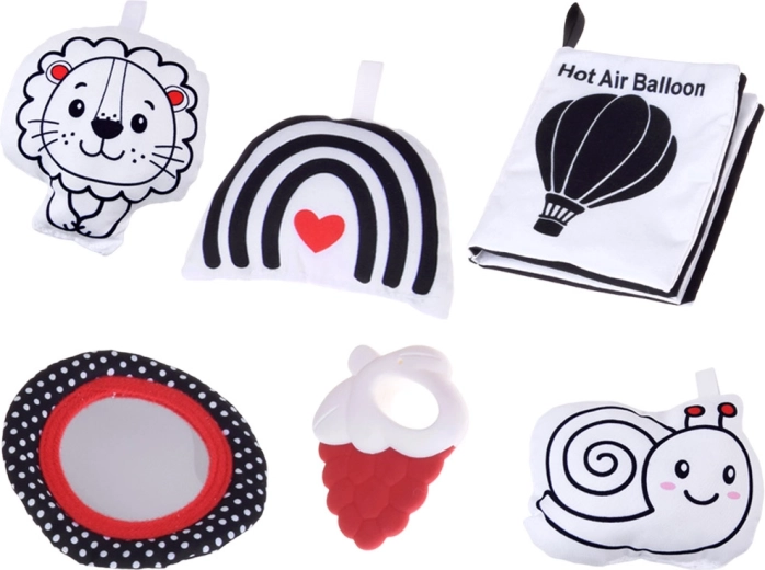 Závěsné hračky pro motoriku a objevování