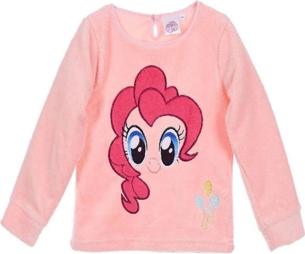 Růžová fleecová mikina My Little Pony – Velikost: 98
