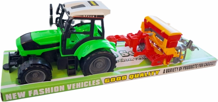 Traktor pro malé farmáře s přívěsem