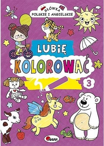 Lubię kolorować – polská a anglická slovíčka