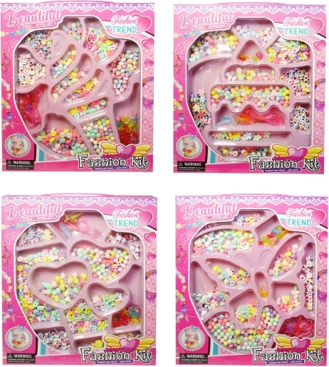 Barevné korálky na náramky pro děti