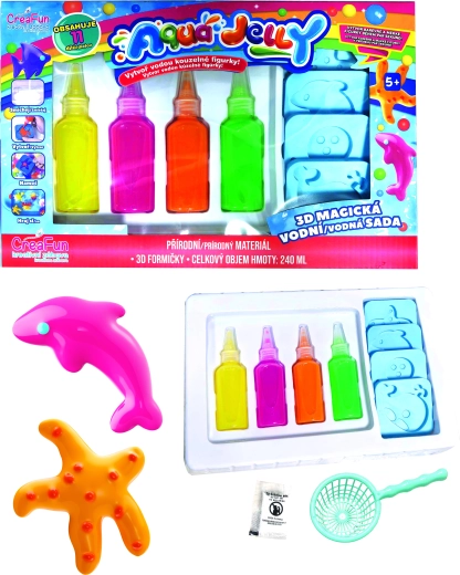 Aqua Jelly 3D kouzelné postavičky kreativní sada