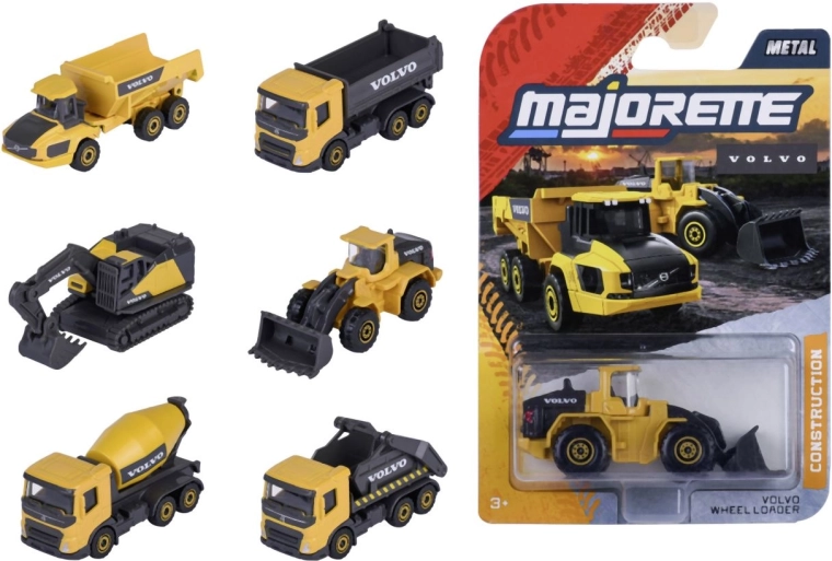 Majorette Volvo Premium stavební vozidlo - 1 kus