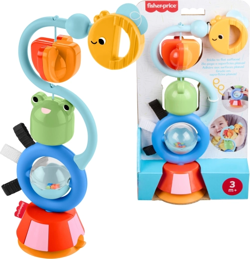 Fisher-Price senzorická hračka s přísavkou Veselé zvuky