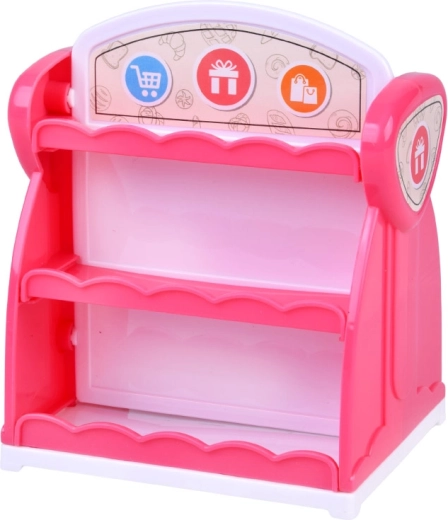 Oboustranný výstavní regál