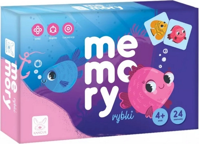 Pexeso Rybky pro děti 4+