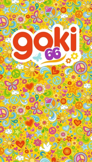 Textilní závěsný banner Goki - 1 kus