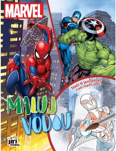 Marvel malování vodou A4