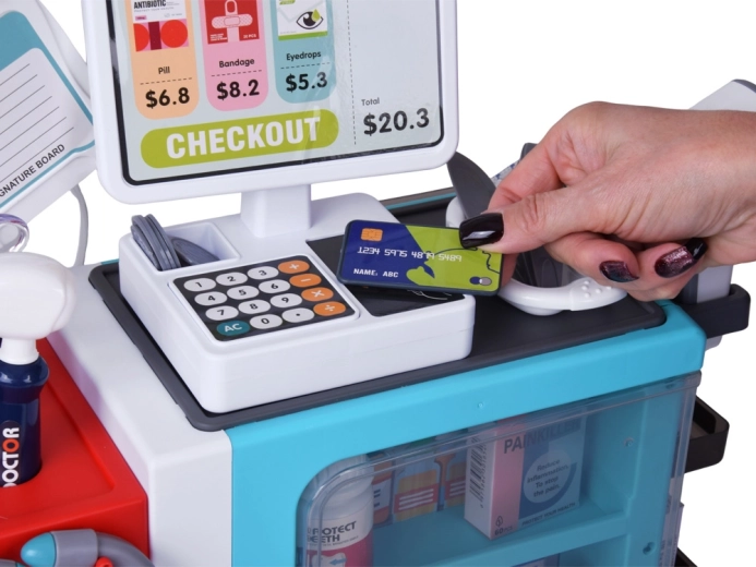 Interaktivní pokladna s terminálem