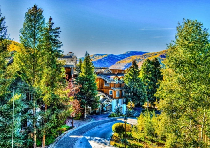 Bluebird puzzle vail, colorado 1000 dílků