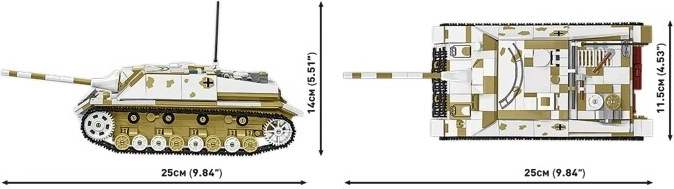 Realistický model v měřítku 1:28 a pohyblivé pásy